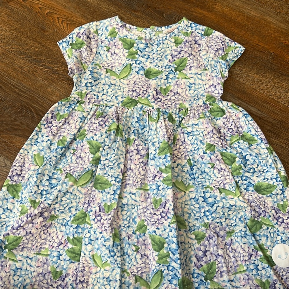 Smiling button dress